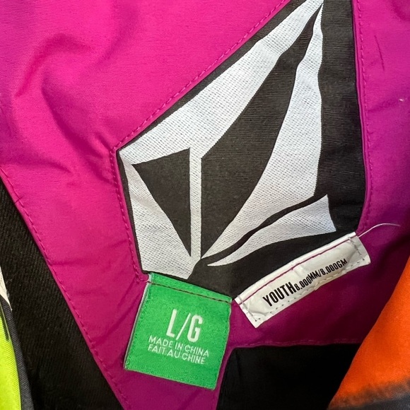 Girls Volcom snowboard pants size youth large - Picture 9 of 10